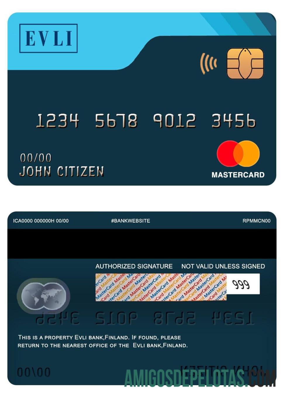 Finlândia Casada Banco Mastercard baixar para verificação
